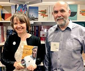 Author Susan Walsh with MQUP editor Mark Abley